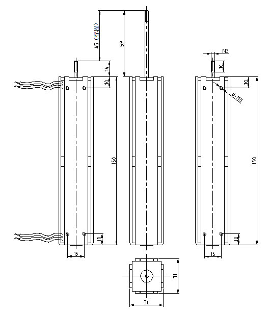 长行程推拉式九游·官方版web站入口定制-尺寸图