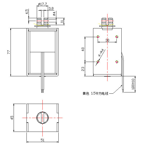 断路器开关九游·官方版web站入口尺寸图